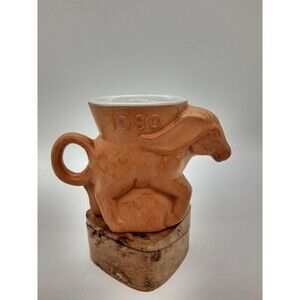 Frankoma 1980 Democrat DEM Political Donkey Mug Cup Brown Light …